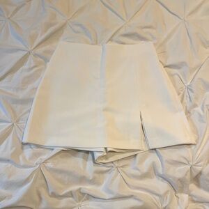 White Zara Skort Size M